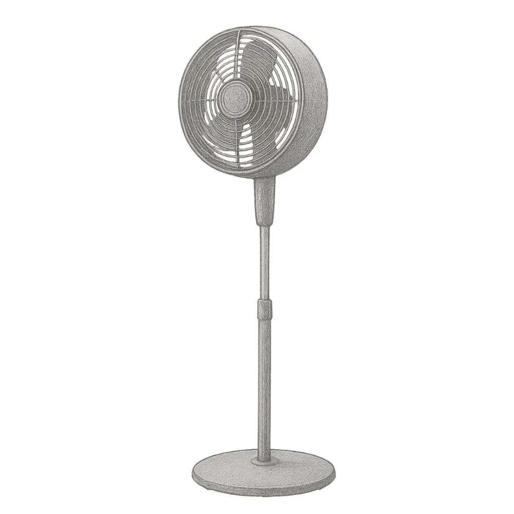 SPT Outdoor Oscillating Misting Fan (2.07 gal)