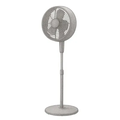 SPT Outdoor Oscillating Misting Fan (2.07 gal)