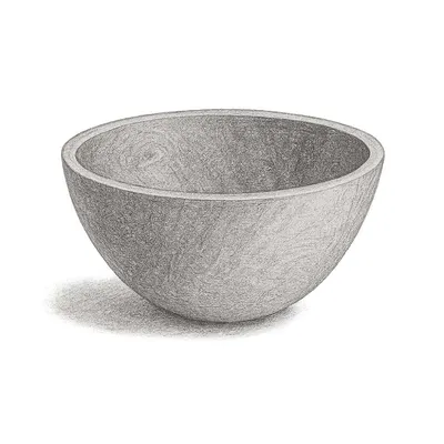 Stinson Studios Round Ambrosia Maple Bowl 19"
