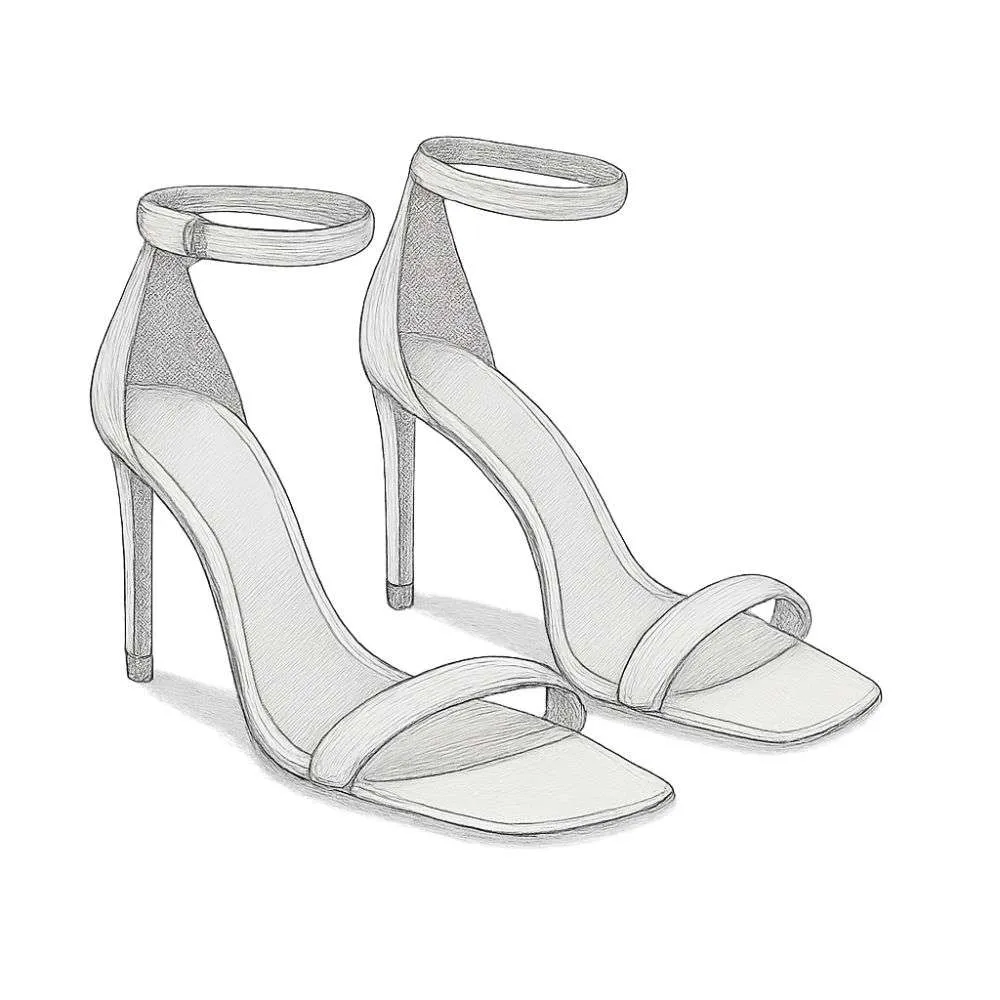 Stuart Weitzman NUNAKEDCURVE 85 Sandals