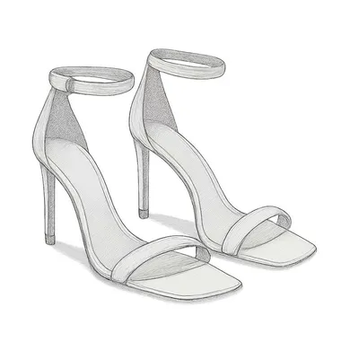 Stuart Weitzman NUNAKEDCURVE 85 Sandals