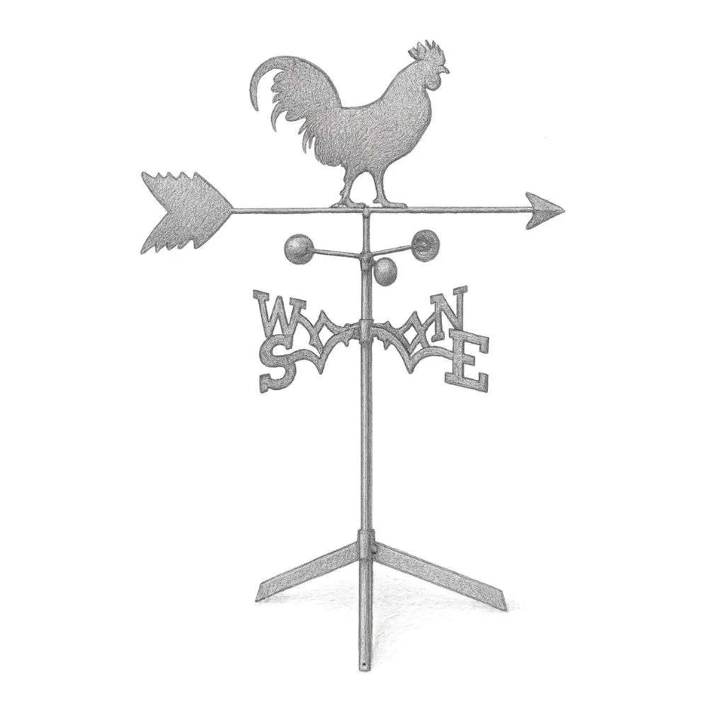 SWEN Products Rooster Cuckoo Chicken Weathervane
