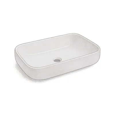 Swiss Madison Chateau Rectangle Ceramic Vessel Sink