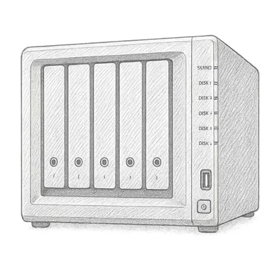 Synology 5-bay DiskStation DS1522+ (Diskless)