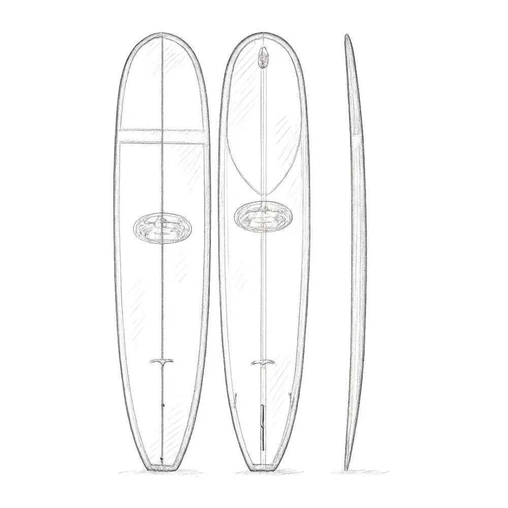 Takayama In the Pink Tuflite Pro Longboard Surfboards