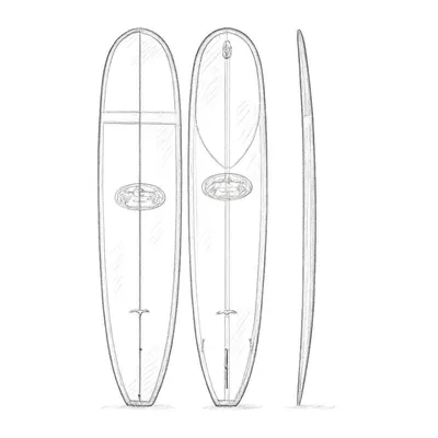 Takayama In the Pink Tuflite Pro Longboard Surfboards