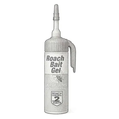 TERRO T502 Ready-to-Use Indoor Roach Bait Roach Gel Killer