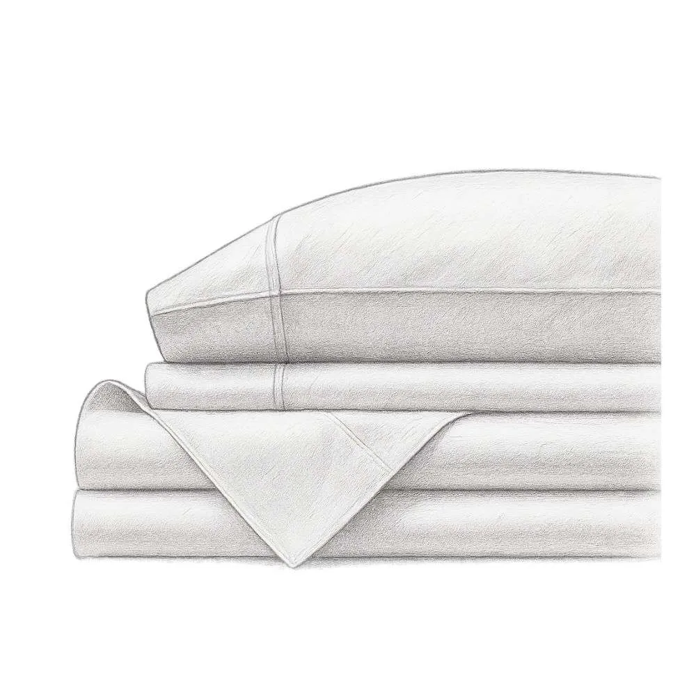 The Company Store Classic Easy-Care Jersey Knit Twin Bed Sheet (1 Set of 3 Pieces)