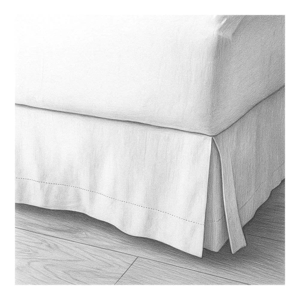 The Company Store Relaxed Linen Bed Skirt