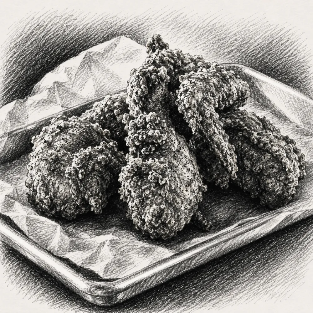 The Crack Shack Signature Fried Chicken