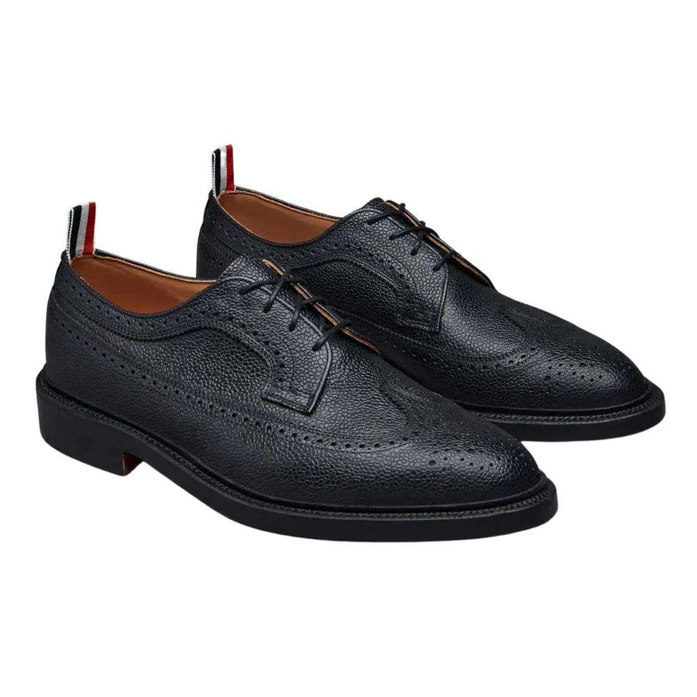 Thom Browne Leather Sole Longwing Brogue Shoes