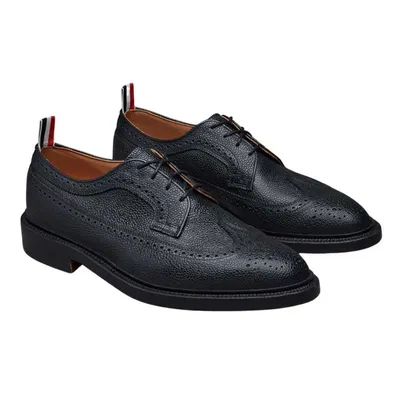 Thom Browne Leather Sole Longwing Brogue Shoes