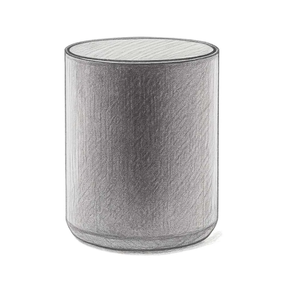 Threshold Metal Trash Can (1.8 gal)