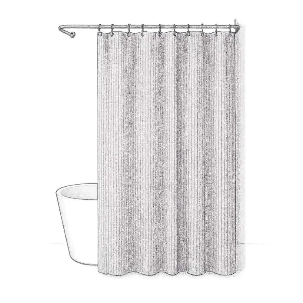 Threshold™ Waffle Weave Shower Curtain