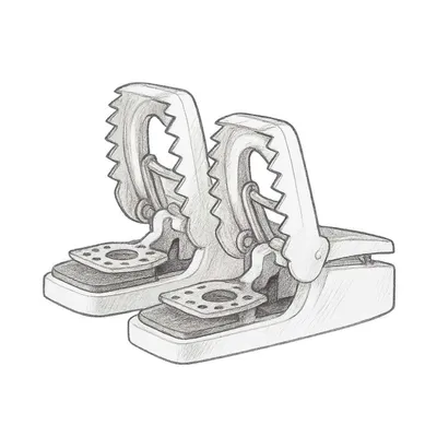 Tomcat Press 'N Set Mouse Trap (2 Count)