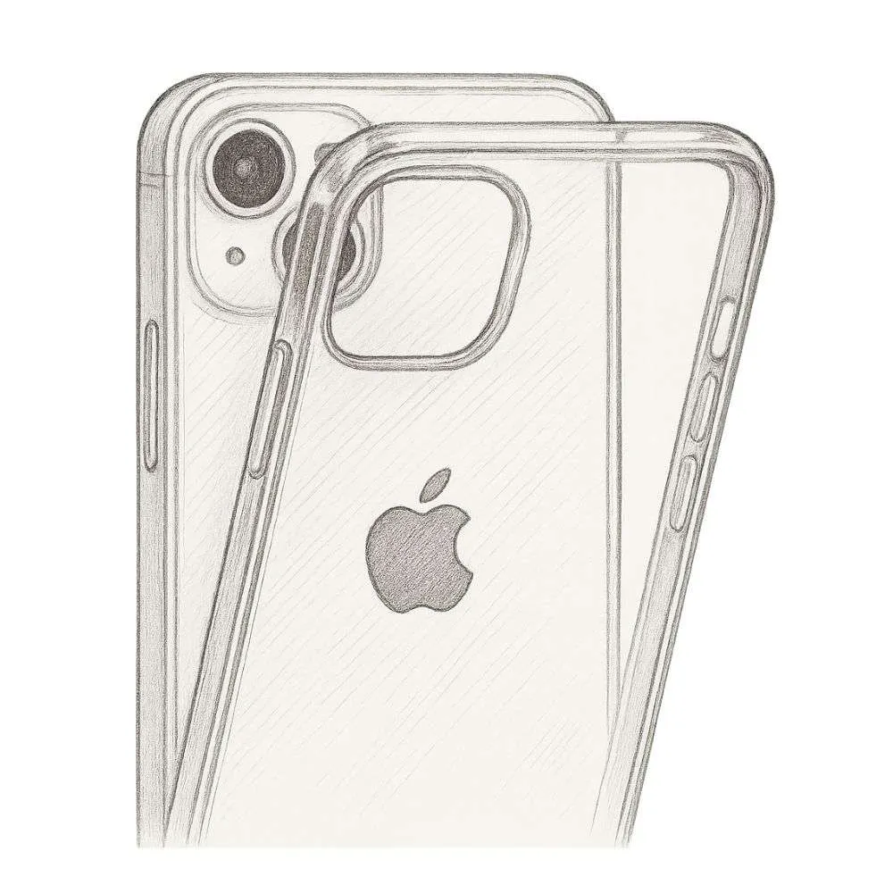 totallee Clear iPhone 15 Case