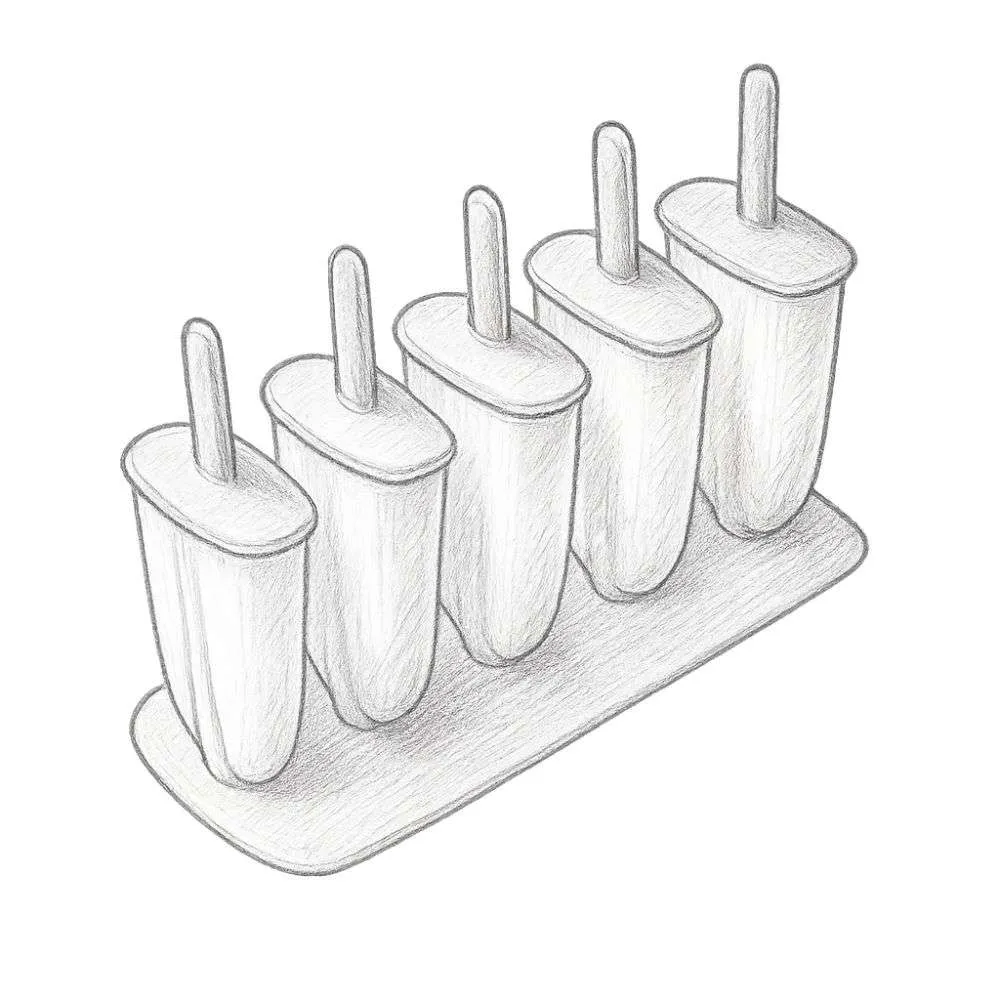Tovolo Classic Set of 5 Pop Molds
