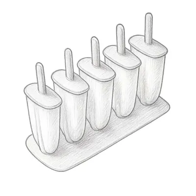 Tovolo Classic Set of 5 Pop Molds