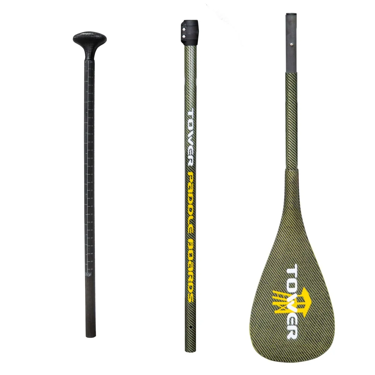 Tower Paddle Boards 3-Piece Carbon Kevlar SUP Paddle