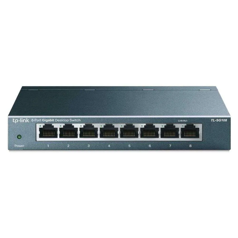 TP-Link TL-SG108 Gigabit Unmanaged Ethernet Network Switch (8 Port)