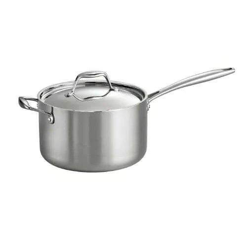 Tramontina 4 Qt Tri-Ply Stainless Sauce Pan