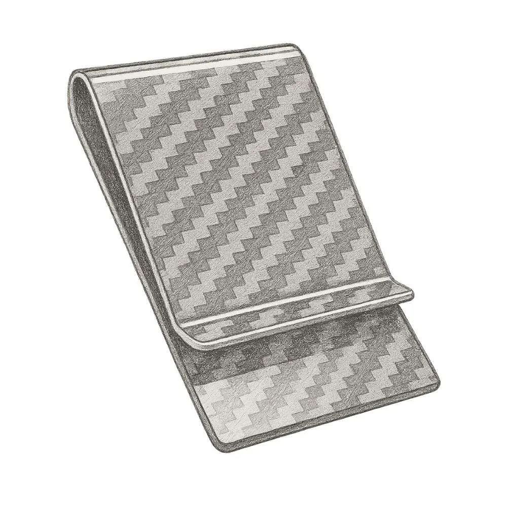 TRAVELAMBO Carbon Money Clip