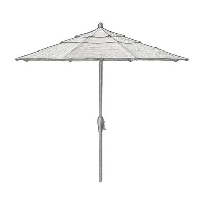 Treasure Garden 9 Foot Market Umbrella