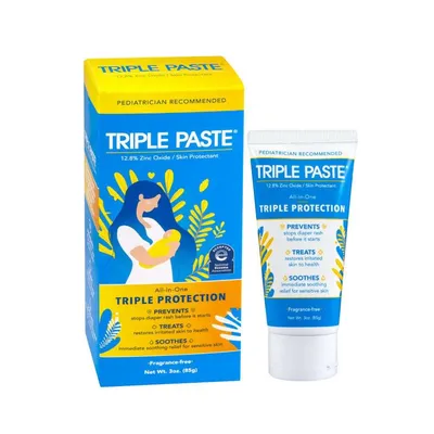 Triple Paste Diaper Rash Cream for Baby (3 oz.)