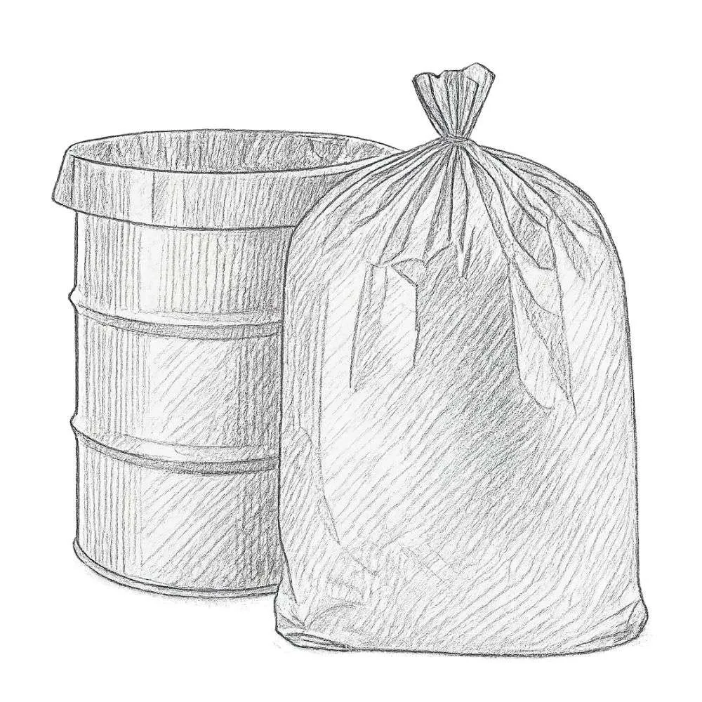 Uline Contractor's Bags 55-60 gal (Pack of 15)