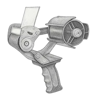 Uline Magnetic Tape Dispenser (3")