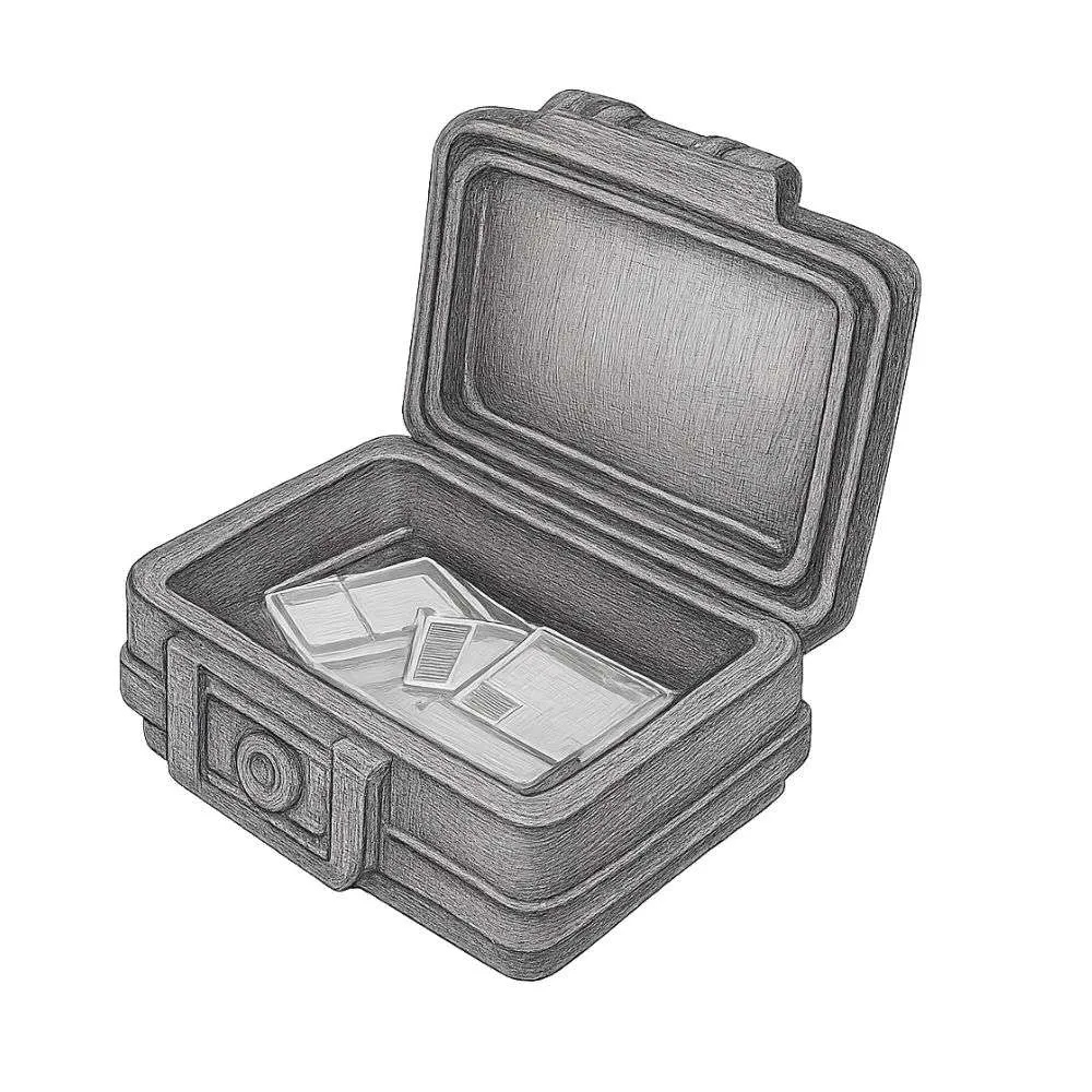 Union Safe Company Waterproof and Fire Rated Document Safe