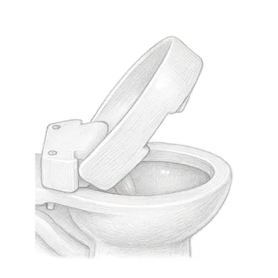 Vive Health Toilet Seat Riser (3.5")