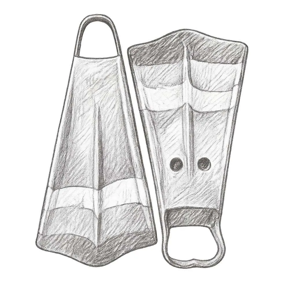 Voit Classic Duck Feet Bodyboarding Fins