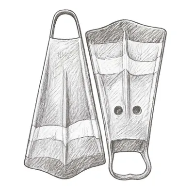 Voit Classic Duck Feet Bodyboarding Fins