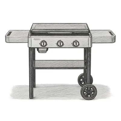 Weber 28" Rust-Resistant Griddle