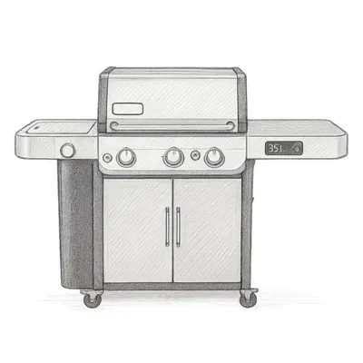 Weber Genesis SX-335 Smart Gas Grill