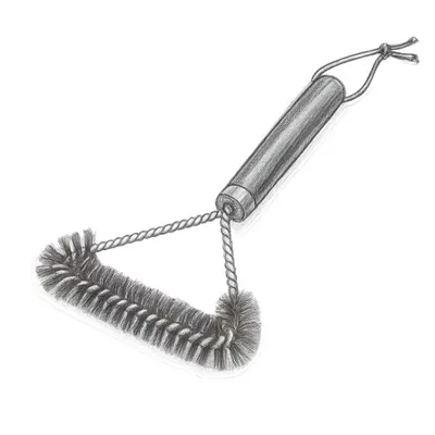 Weber Grill Brush 12” Three-Sided