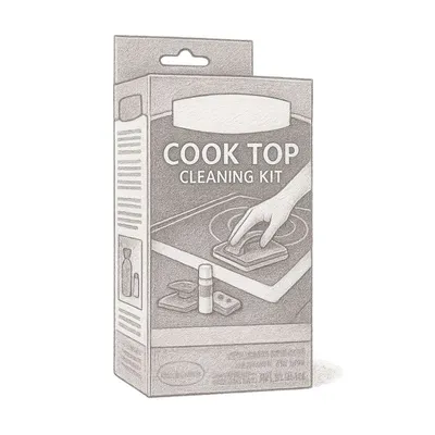 Weiman Glass Cook Top Cleaning Kit (Pack of 1)