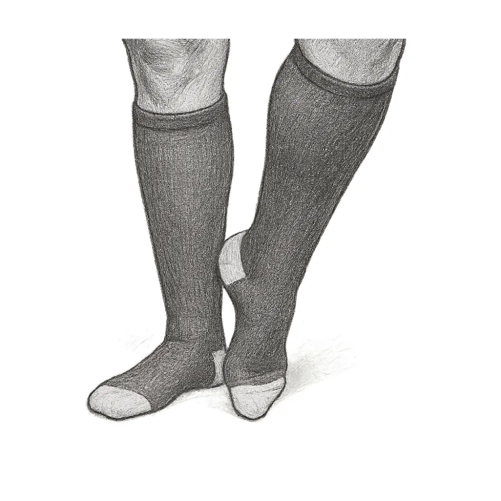 Wellow Solid Compression Socks
