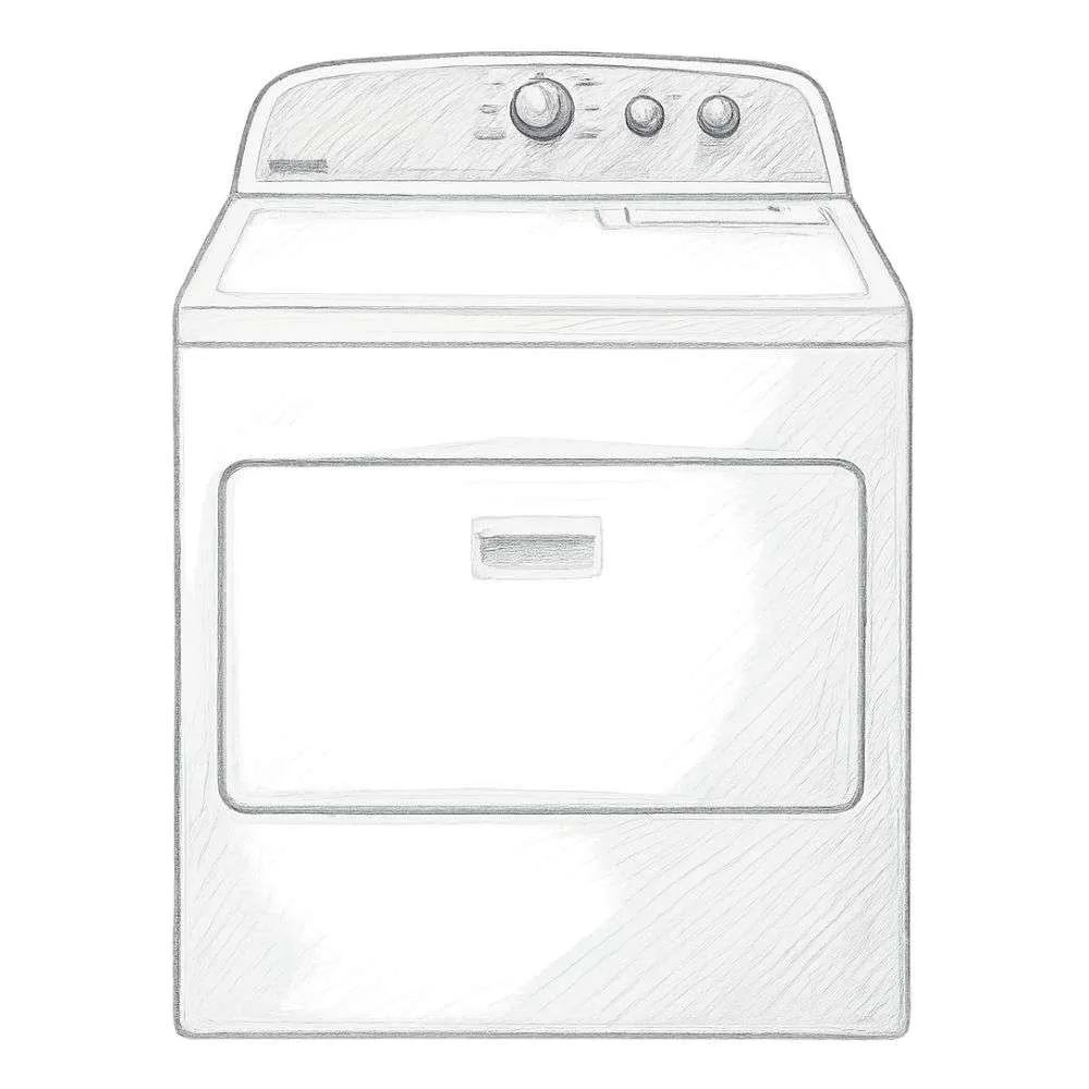 Whirlpool 7.0 cu. ft. Top Load Electric Dryer with AutoDry™ Drying System