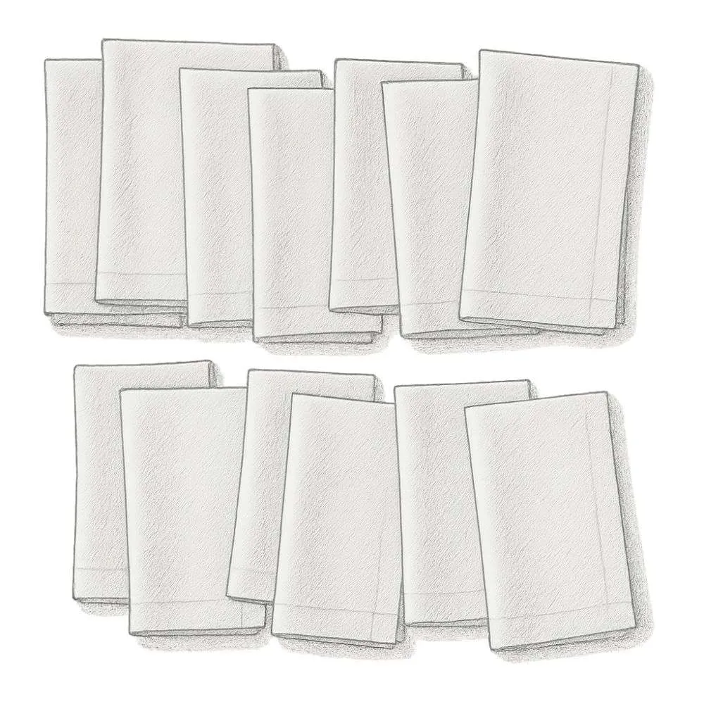 Williams Sonoma Hotel Dinner Napkins (Set of 12)