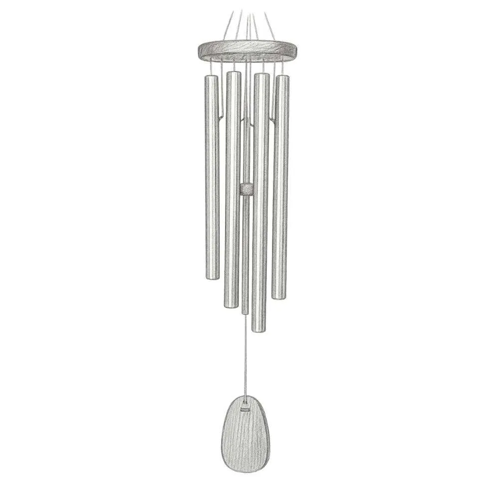 Woodstock Chimes Amazing Grace® Chime Silver (Large)