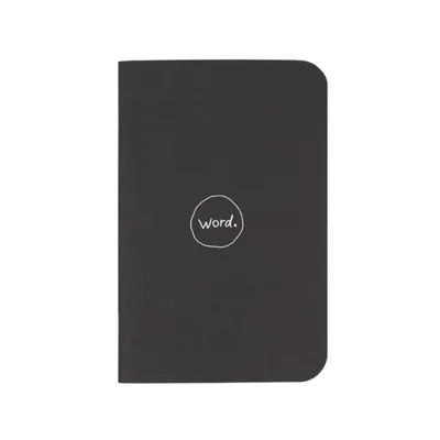 Word Notebooks Checkerboard (Pack of 3)