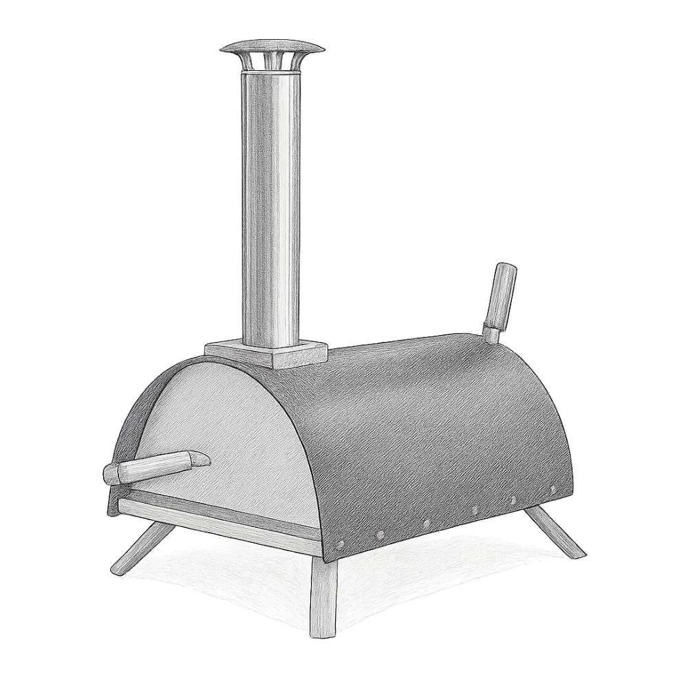 WPPO Le Peppe Portable Wood-Fired Pizza Oven