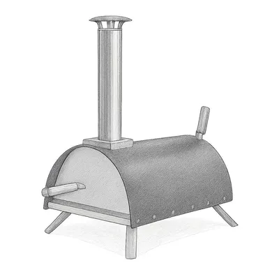 WPPO Le Peppe Portable Wood-Fired Pizza Oven