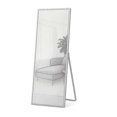 Wrought Studio Koudia Metal Framed Standing Mirror