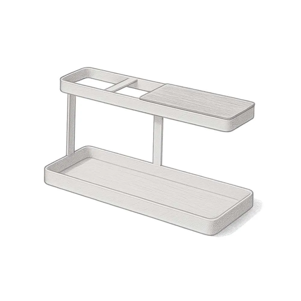 Yamazaki Steel Desk Organizer
