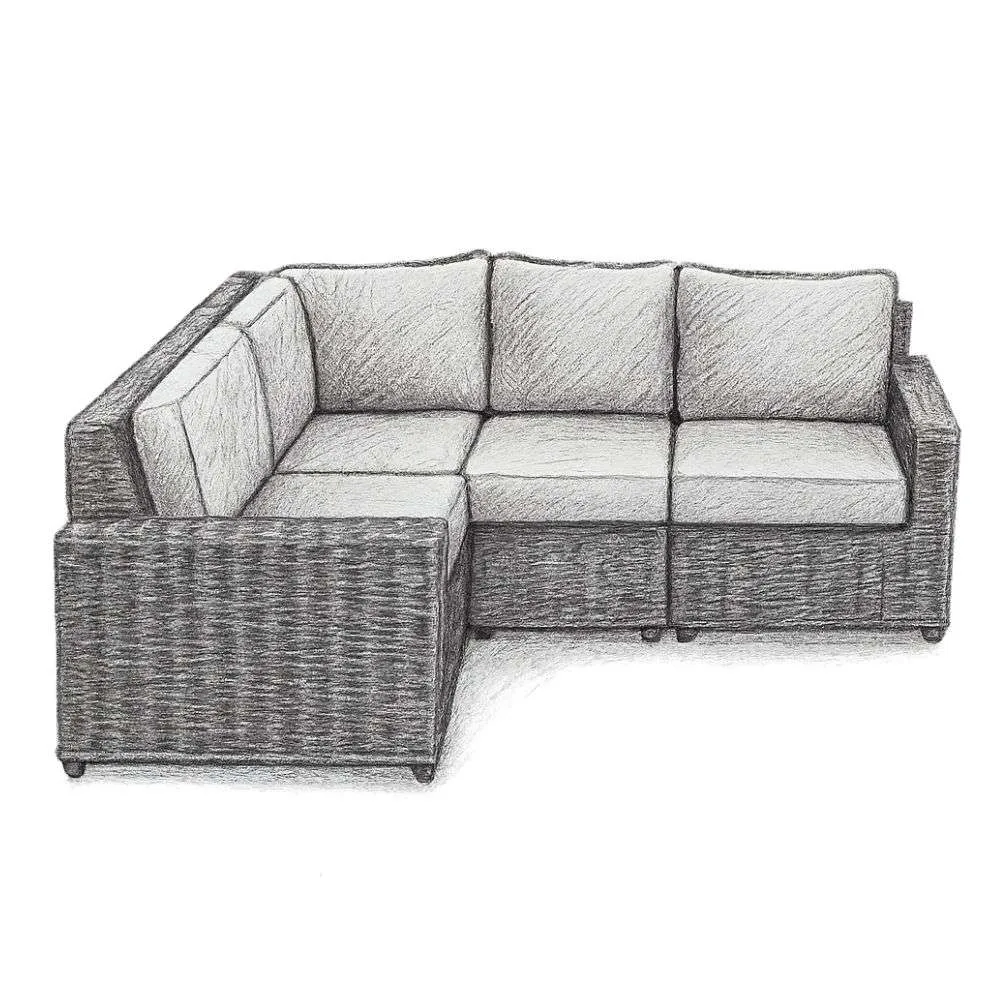 Yardbird Langdon Outdoor Large Sectional