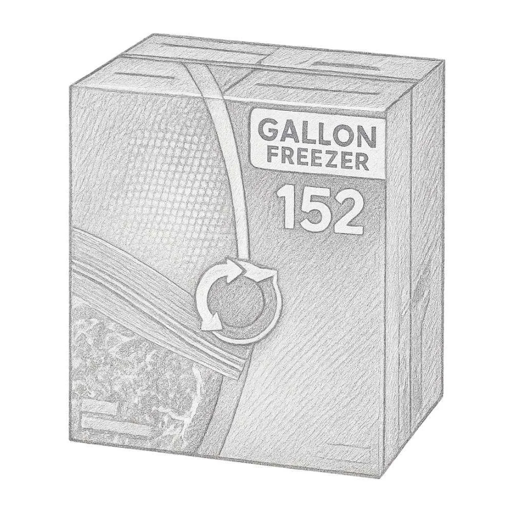 Ziploc Seal Top Freezer Bags (38 count, Pack of 4)