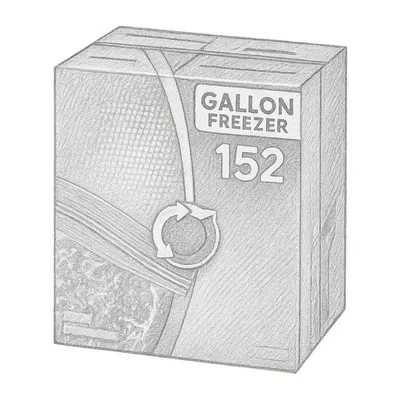 Ziploc Seal Top Freezer Bags (38 count, Pack of 4)